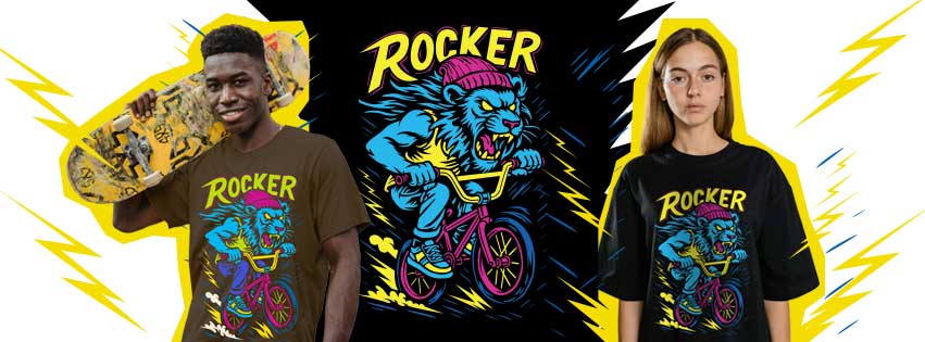 lion biker