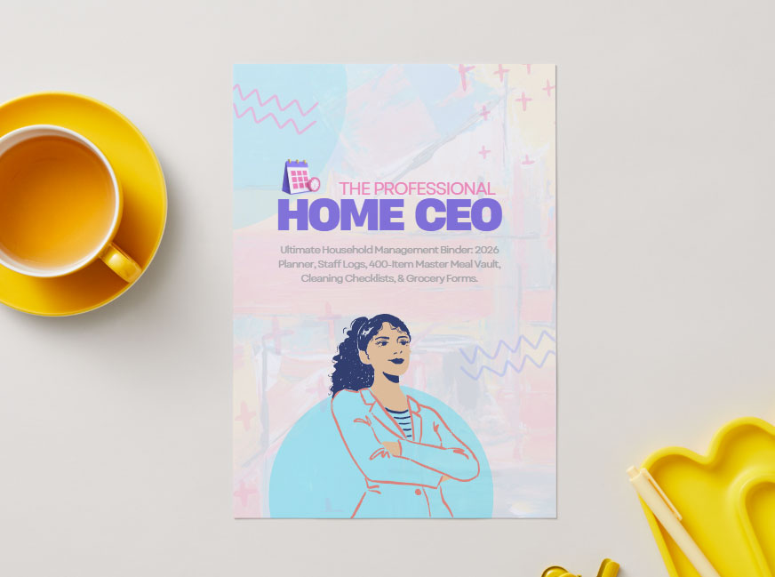 The Professional Home CEO | Ultimate 2026 Household Management Binder - Image 9
