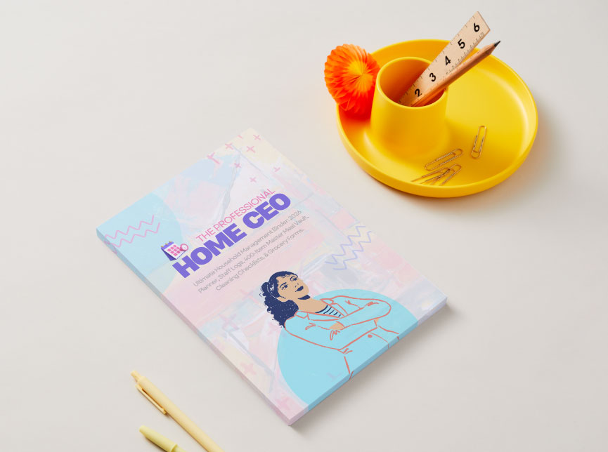 The Professional Home CEO | Ultimate 2026 Household Management Binder